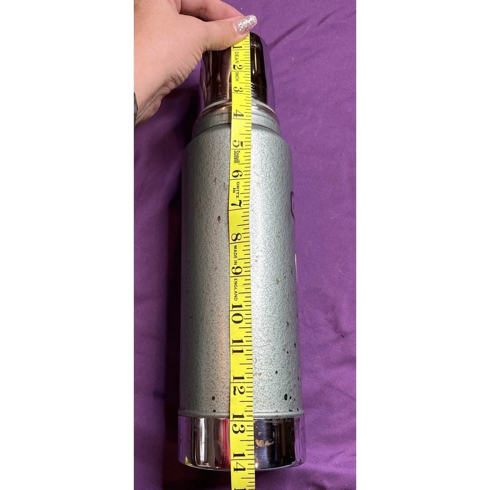 Aladdin Stanley Thermos‎ A-944C Vacuum Bottle Hot & Cold Unbreakable Vintage - Picture 3 of 9